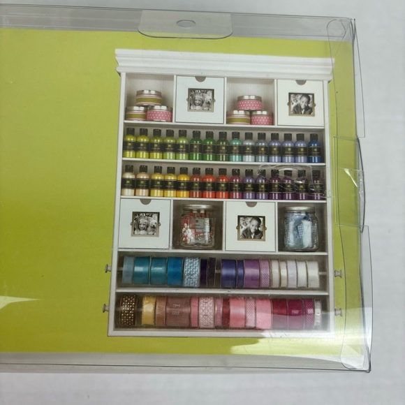 Making Memories-crafting/scrapbook Embellishment Center Drawers-2-pk/white/NIP - Picture 6 of 10